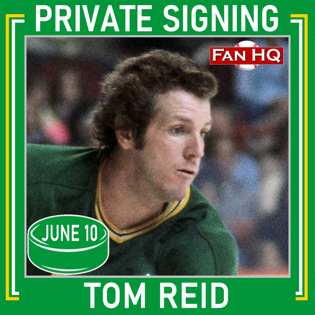 TOM REID Private Signing - Items/Orders Due June 10! – Fan HQ