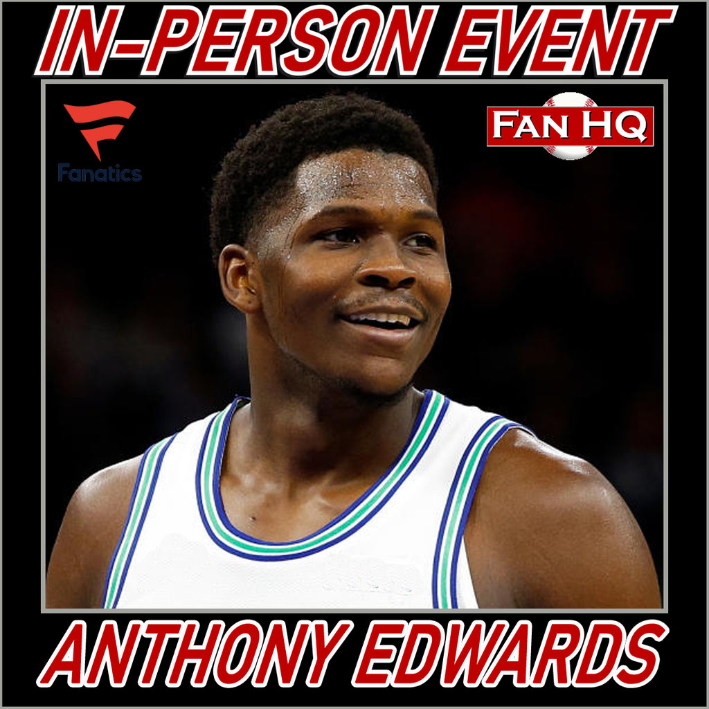 Anthony Edwards In-Person Event
