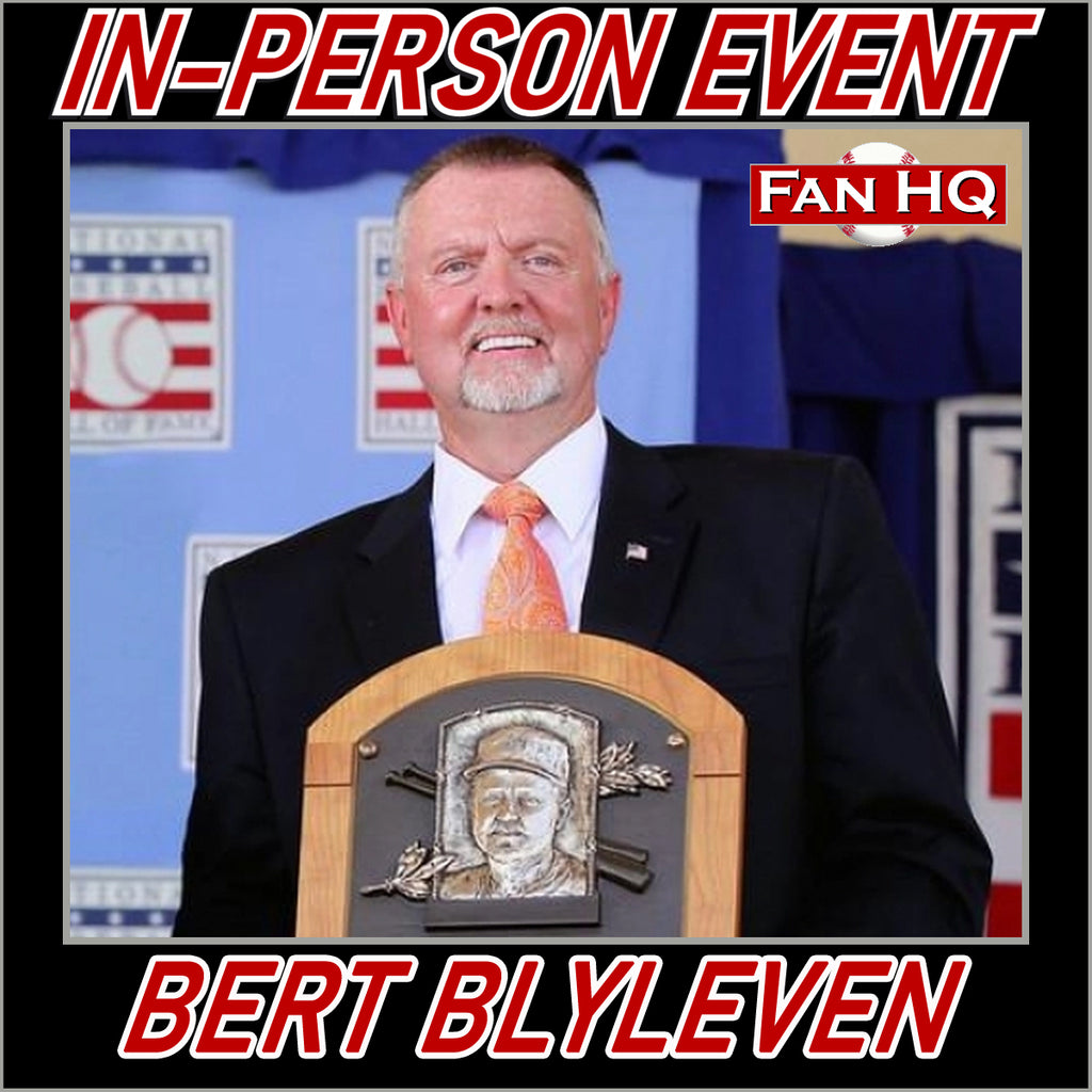 Bert Blyleven In-Person HOF Signing Event