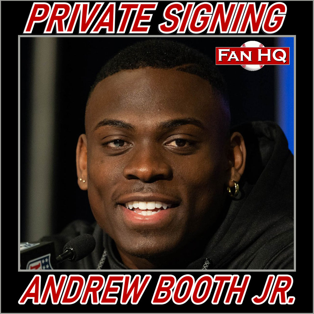 Andrew Booth Jr. Private Signing