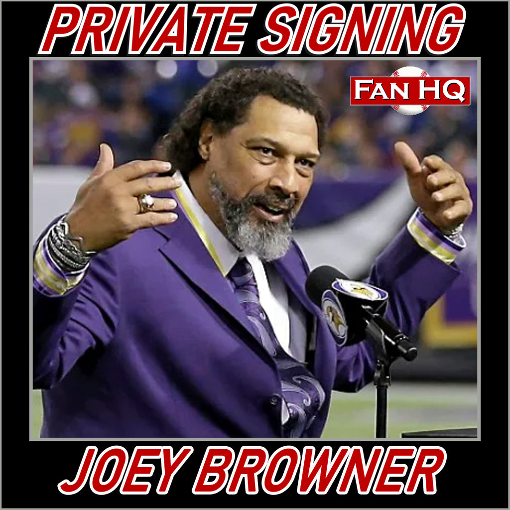 Joey Browner Private Signing