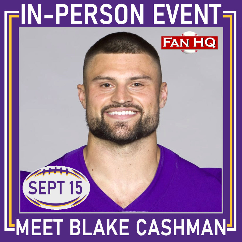 Blake Cashman In-Person Event