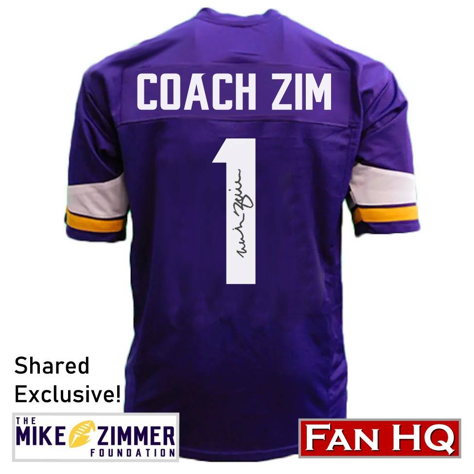 Mike Zimmer Signed Items