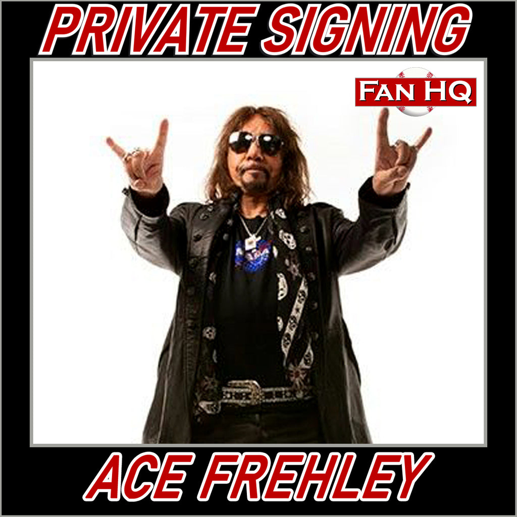Ace Frehley Private Signing