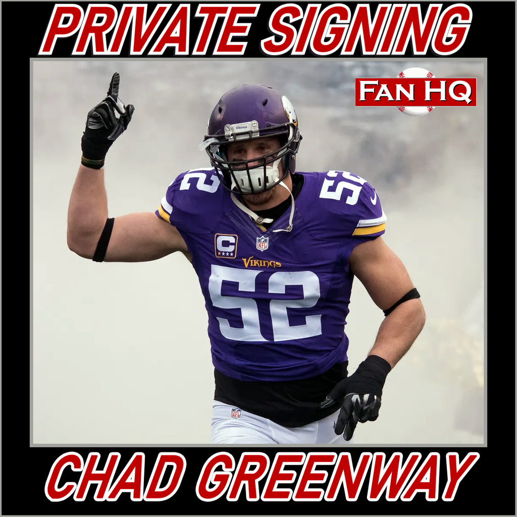 Chad Greenway Private Signing
