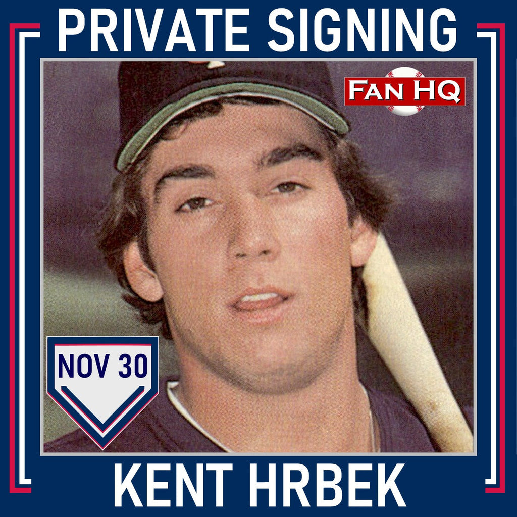 Kent Hrbek Limited Private Signing