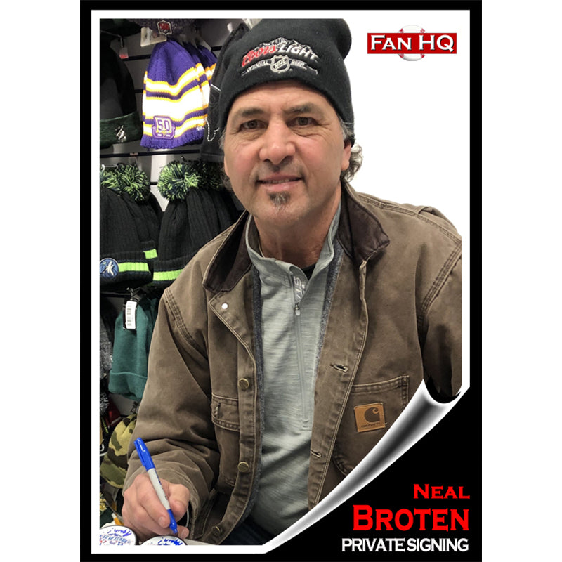 Neal Broten Private Signing