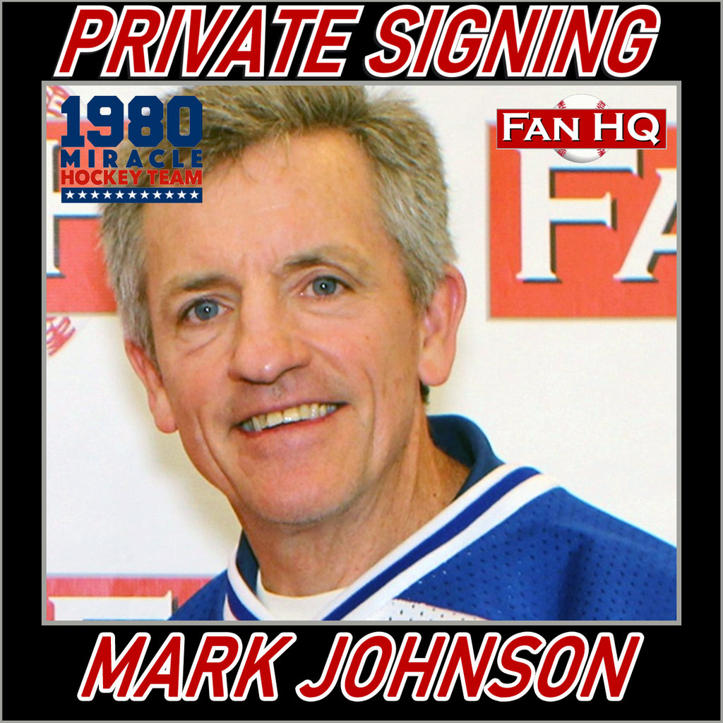 Mark Johnson Private Signing