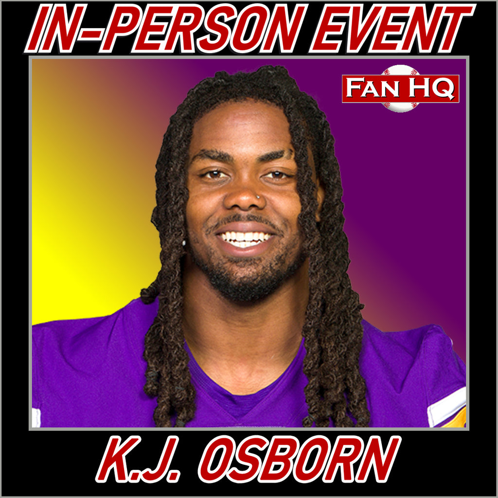 K.J. Osborn In-Person Event