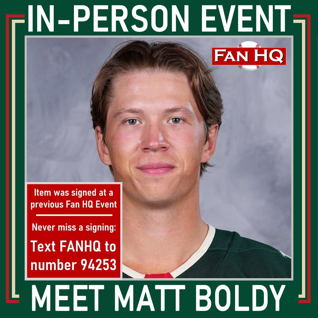 Matt Boldy Items