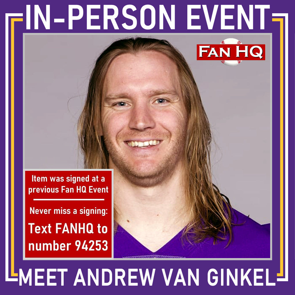 Andrew Van Ginkel Items