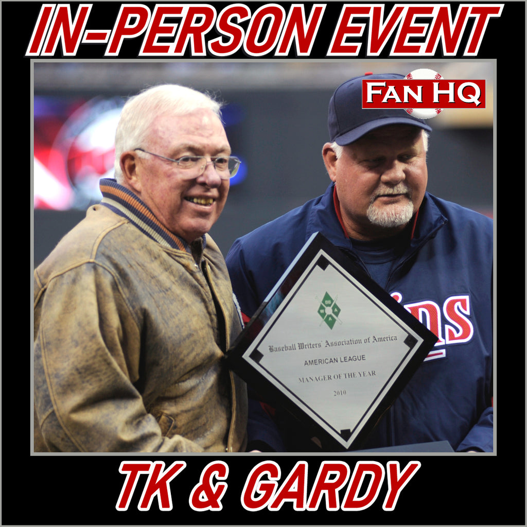 Tom Kelly & Ron Gardenhire Signing Event