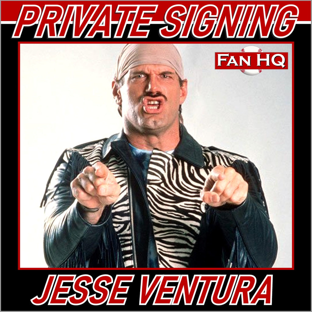 Jesse Ventura Private Signing