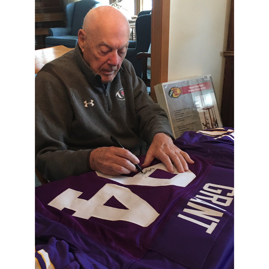Bud Grant Signed Items