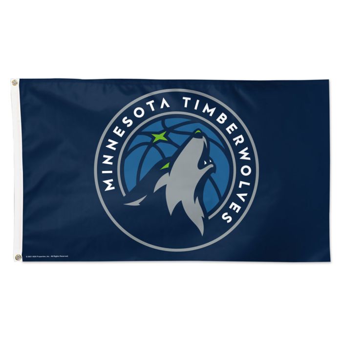 Minnesota Timberwolves Deluxe 3' x 5' Flag Collectibles Wincraft