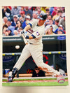 PRE-ORDER: Joe Mauer Autographed Minnesota Twins 8x10 Action Photo (Various to Choose From) Autographs Fan HQ Cream Jersey Swinging Autograph Only