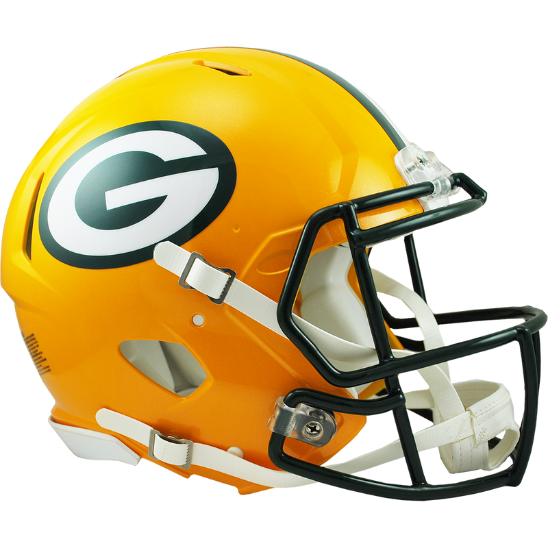 Green Bay Packers Riddell Full-Size Speed Authentic Helmet
