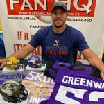 Chad Greenway Autographed Purple Pro-Style Jersey Autographs FanHQ