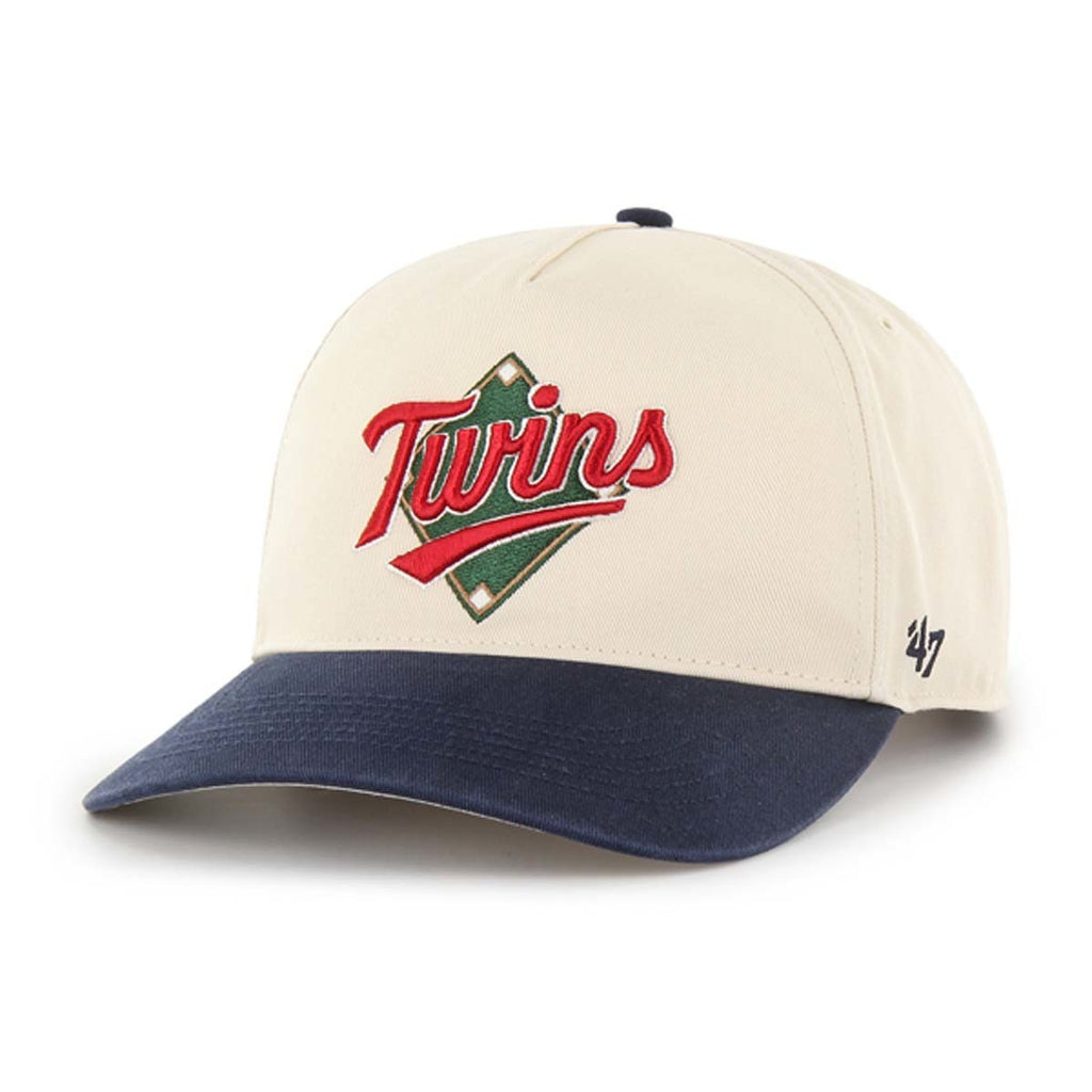 Minnesota Twins '47 Brand Natural Hitch Base Knock Adjustable Hat Hats 47 Brand   