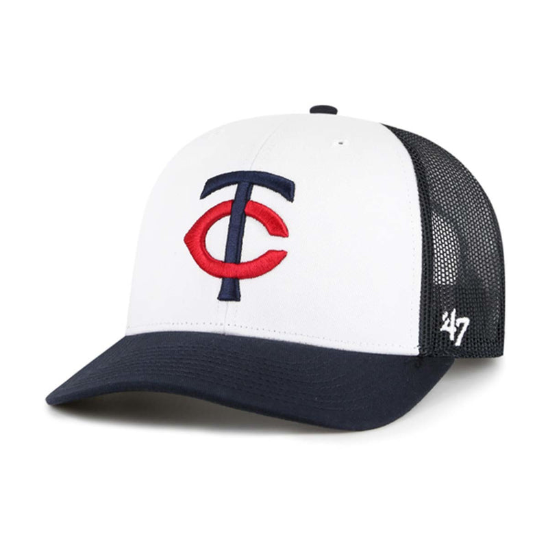 Minnesota Twins '47 Brand Freshman Trucker Snapback Hat Hats 47 Brand   