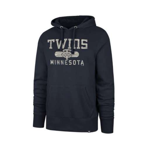 Minnesota Twins '47 Brand Navy Headline Hoodie Sweatshirts 47 Brand   
