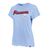 Minnesota Twins '47 Brand Women's Gulf Blue Cooperstown Mystic Frankie Tee Womens 47 Brand
