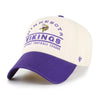 Minnesota Vikings '47 Brand Natural Windham Clean Up Adjustable Hat Hats 47 Brand