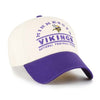 Minnesota Vikings '47 Brand Natural Windham Clean Up Adjustable Hat Hats 47 Brand