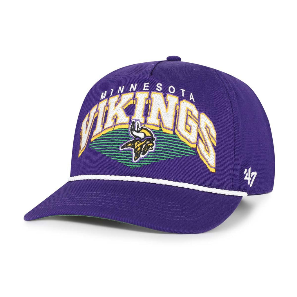 Minnesota Vikings '47 Brand Purple Pomona Hitch Rope Adjustable Hat Hats 47 Brand