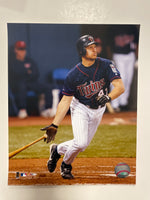 Assorted Minnesota Twins Unsigned 8x10 Photos (Multiple To Choose From) Collectibles Fan HQ Corey Koskie - Navy Jersey Swinging