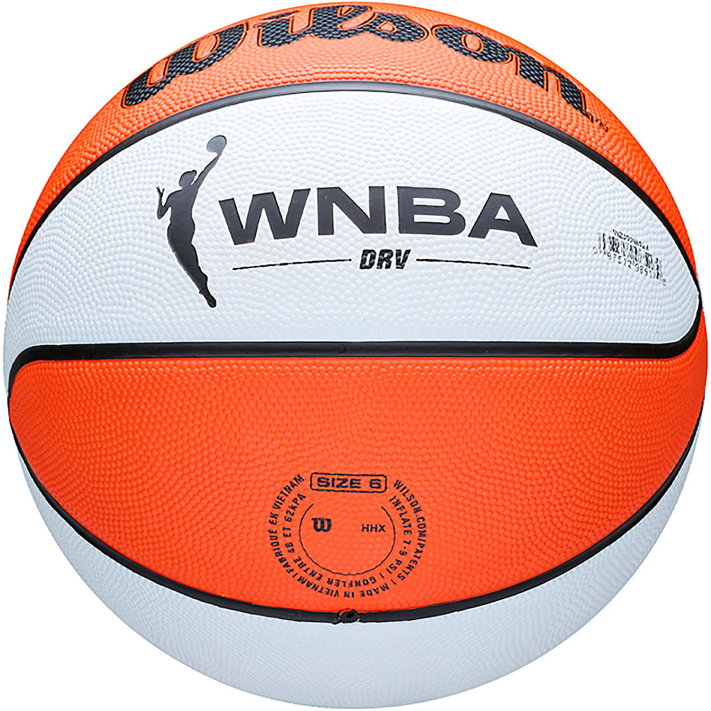 Unsigned WNBA DRV Orange/White Outdoor Replica Basketball Collectibles Wilson