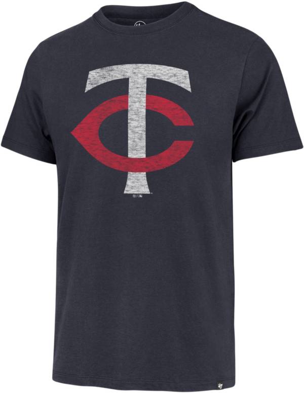 Minnesota Twins '47 Brand Navy Premier Franklin Tee T-Shirts 47 Brand   