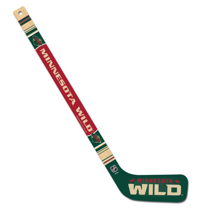Minnesota Wild Souvenir Wood Mini Hockey Stick Collectibles Wincraft   