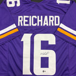 Will Reichard Autographed Purple Pro-Style Jersey