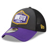 Minnesota Vikings New Era Graphite/Purple 2021 NFL Draft Trucker 39THIRTY Flex Hat