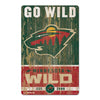 PRE-ORDER: Marc-Andre Fleury Autographed Minnesota Wild 11" x 17" Wood Sign Autographs FanHQ Go Wild! Autograph Only