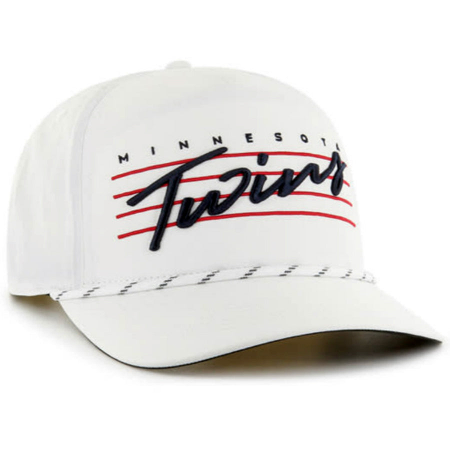 Minnesota Twins '47 Brand Hitch White Adjustable Hat Hats 47 Brand   
