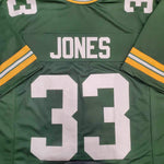 PRE-ORDER: Aaron Jones Autographed Green Pro-Style Jersey