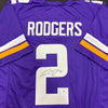 Isaiah Rodgers Autographed Purple Pro-Style Jersey Autographs FanHQ