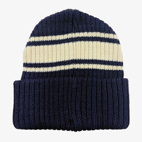 Minnesota Vikings '47 Brand Purple Harbor Stripe Cuff Knit Hats 47 Brand