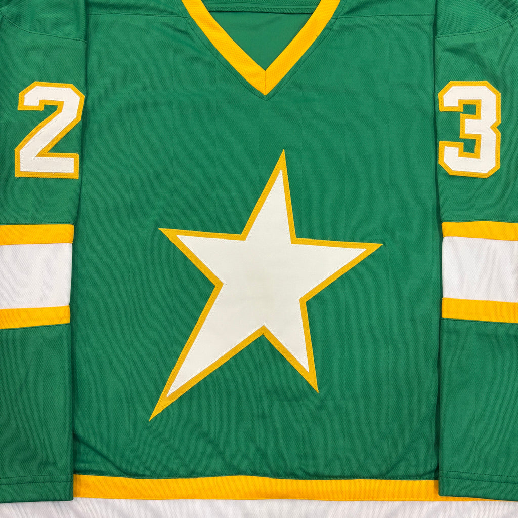 Lou Nanne Autographed Pro-Style Jersey Autographs FanHQ