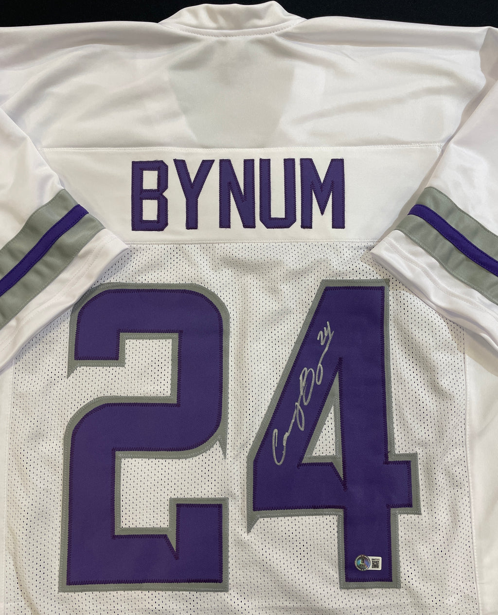 Cam Bynum Autographed White Alternate Pro-Style Jersey Autographs FanHQ