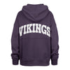 Minnesota Vikings Women's '47 Brand Purple Fade Away Half Zip Hoodie Womens 47 Brand   