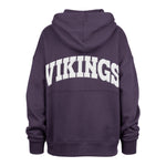 Minnesota Vikings Women's '47 Brand Purple Fade Away Half Zip Hoodie Womens 47 Brand   