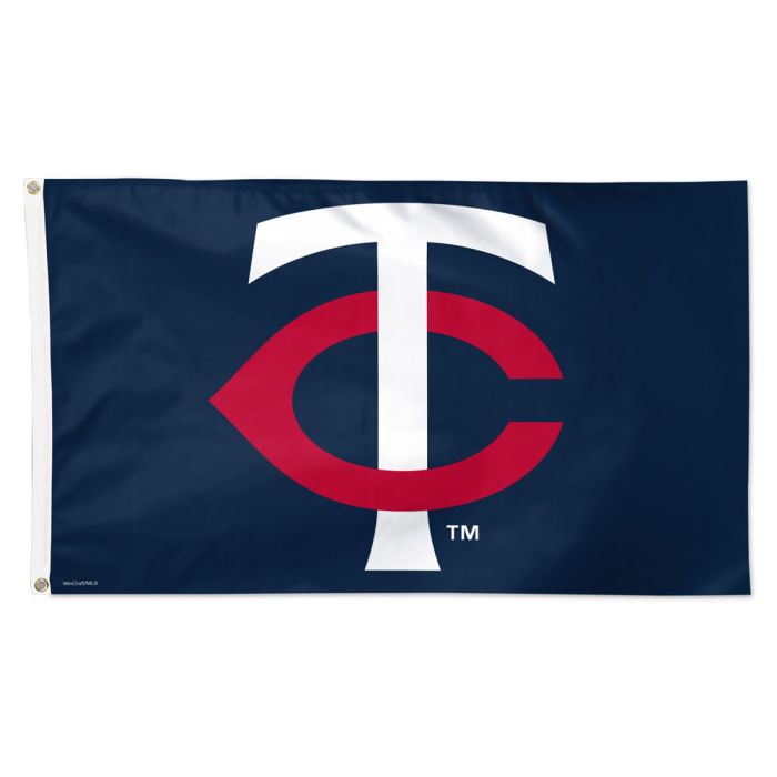 Minnesota Twins Deluxe 3' x 5' Flag Collectibles Wincraft   