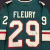 Marc-Andre Fleury Autographed Minnesota Wild Green Fanatics Breakaway Replica Jersey Autographs FanHQ