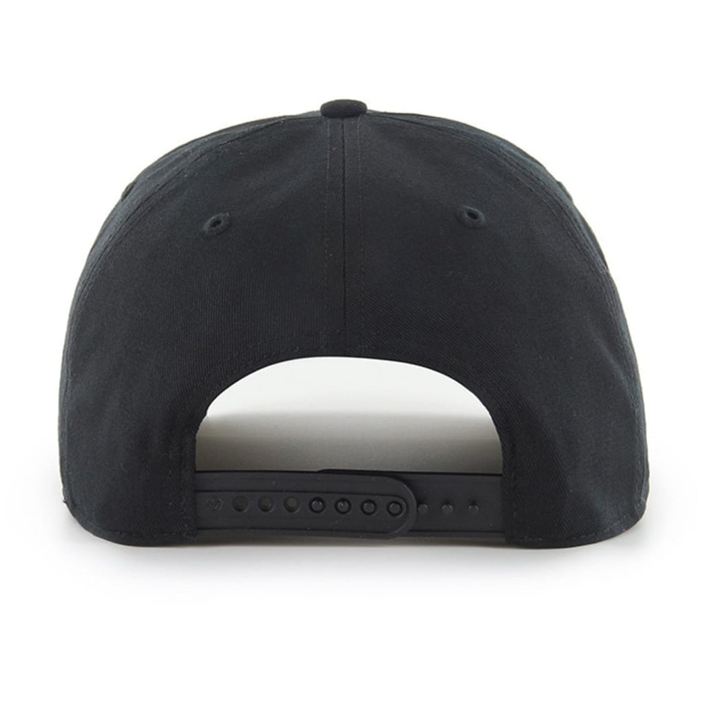 Minnesota Wild '47 Brand Black Roscoe Hitch Adjustable Hat Hats 47 Brand