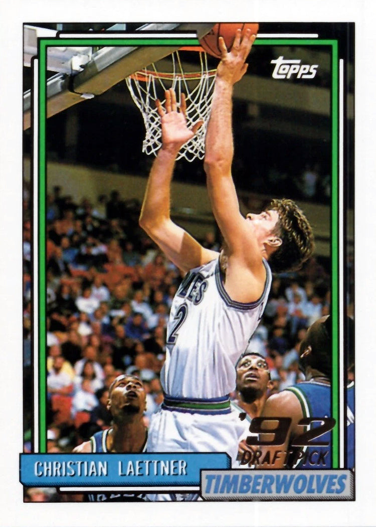 PRE-ORDER: Christian Laettner Autographed Rookie Card (Various to Choose From) Autographs FanHQ 1992-93 Topps #334