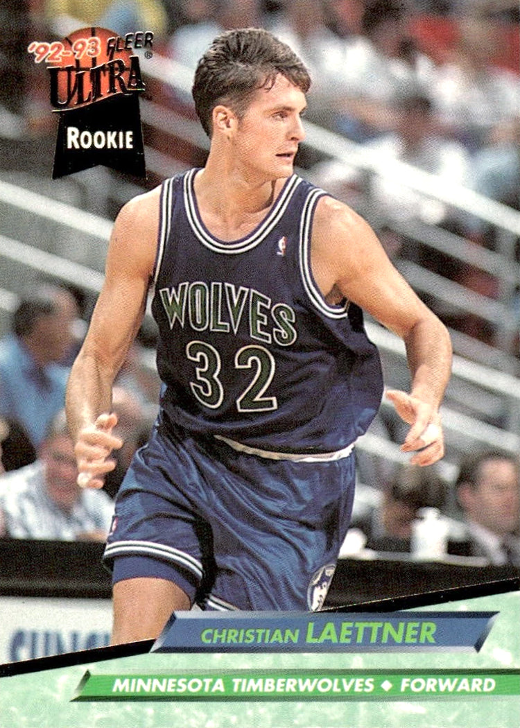 PRE-ORDER: Christian Laettner Autographed Rookie Card (Various to Choose From) Autographs FanHQ 1992-93 Ultra #304