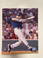 PRE-ORDER: Joe Mauer Autographed Minnesota Twins 8x10 Action Photo (Various to Choose From) Autographs Fan HQ Navy Jersey Swinging Autograph Only